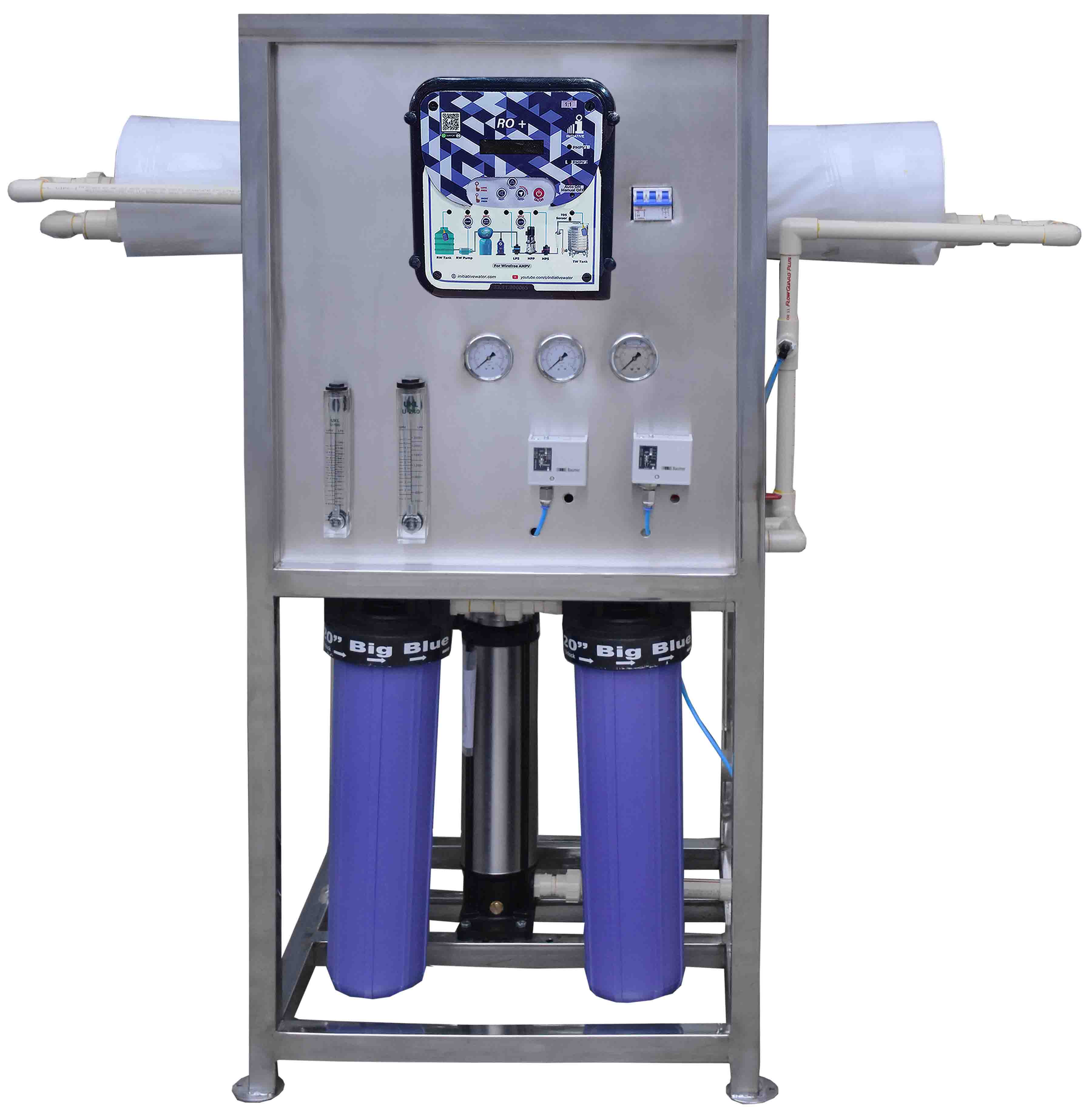 1000 LPH SS FOUR MEMBRANE HOUSING AUTO