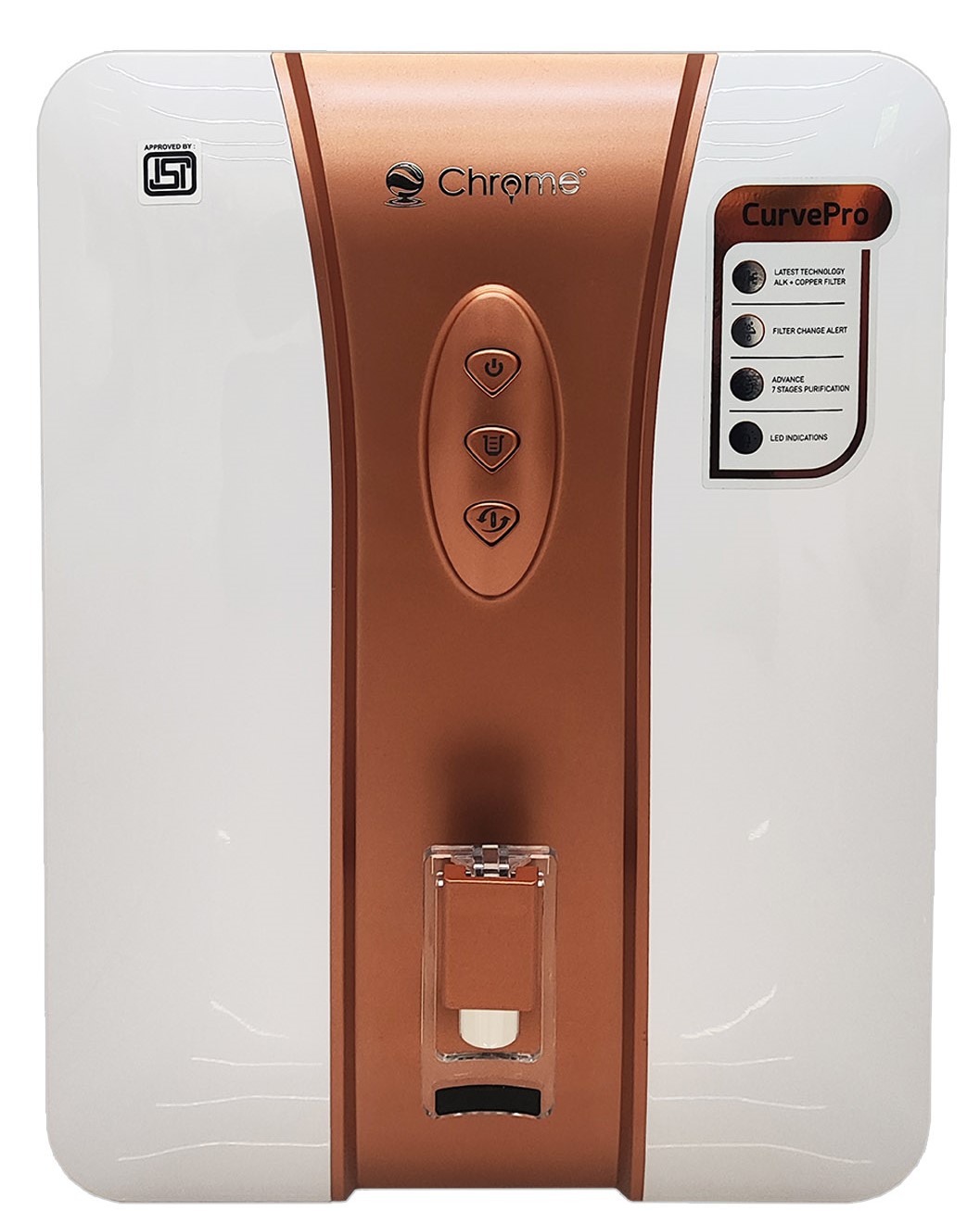 CHROME CURVE PRO - WHITE COPPER